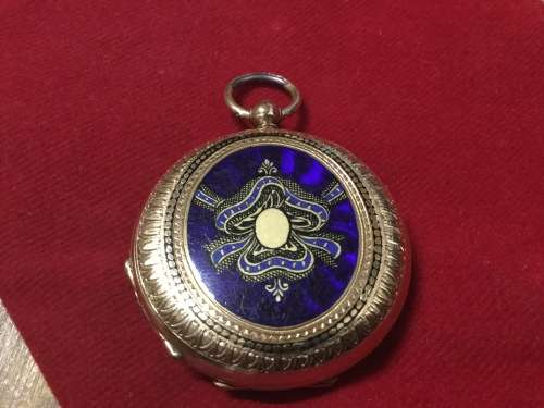 14 CARAT Solid Rarest Valuable Watch in Immaculate Condition double flap Urgent Estate Sale 37 grams