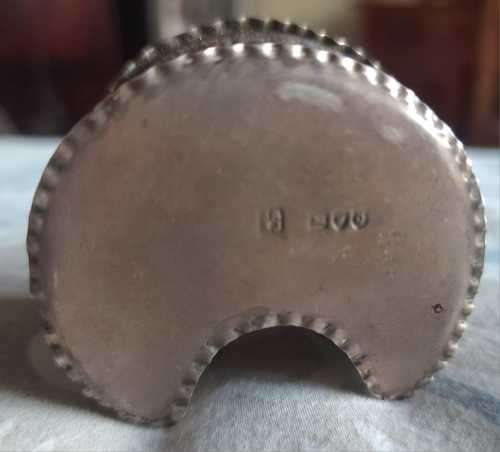 Solid Silver Vintage Snuff Box HALLMARKED rare Gorgeous