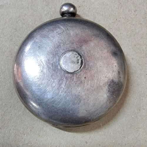 Silver Collectors Magnificient Pocket watch. Needs glass and little love