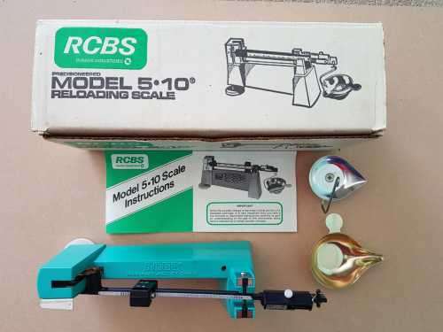 RCBS Model 5" 10" Reloading Scale with original box and instructions