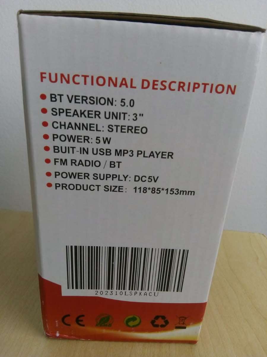 Lexuco Owl Mini-Bluetooth Speaker LSPK-ACU