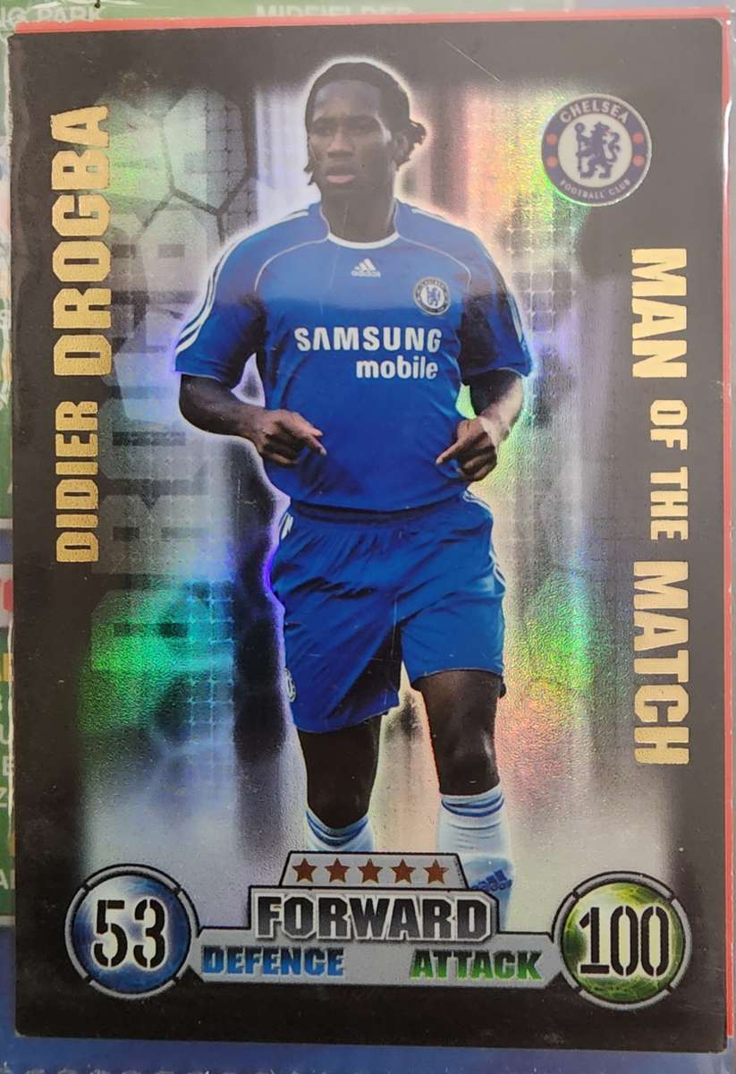 Topps Match Attax 2007/2008 Collector`s binder with 320 cards