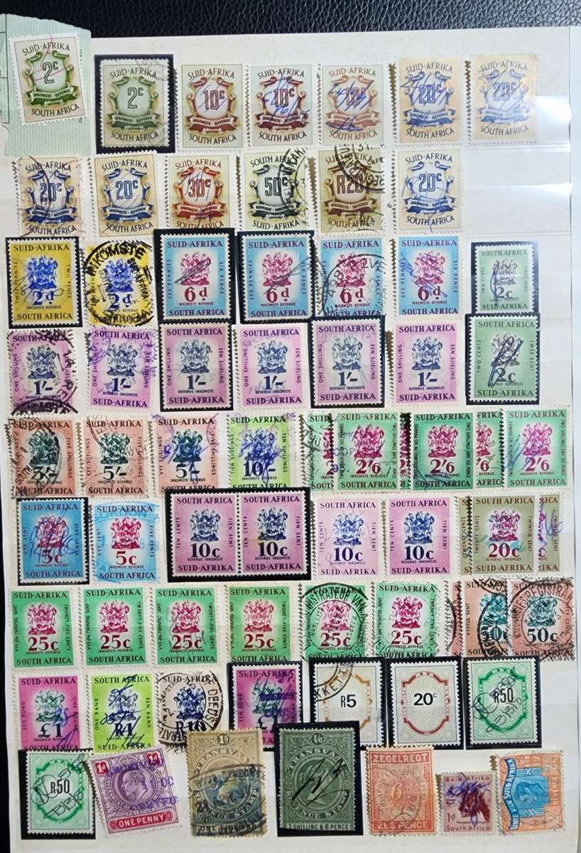 Union of South Africa mixed sets on album page