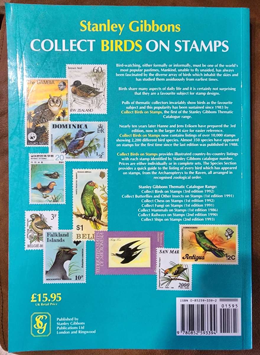 Stanley Gibbons collect Birds on Stamps 3rd edition 1992