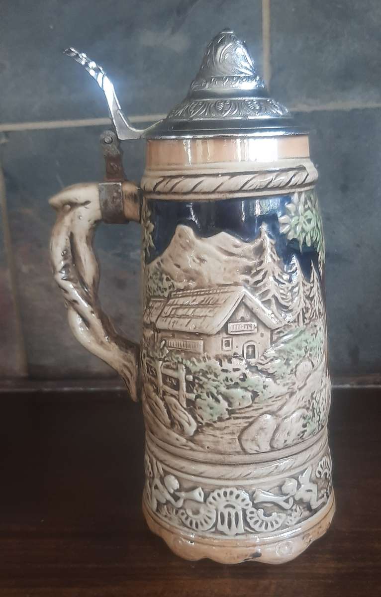 German Musical Beer Stein