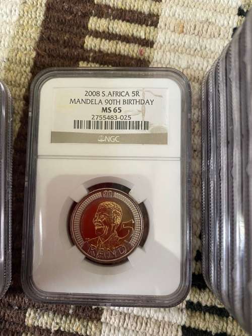 NGC Graded Mandela Coins