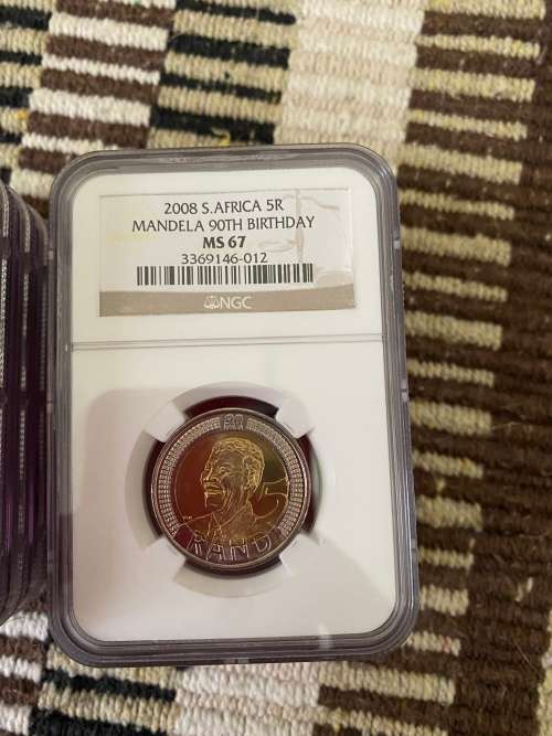 NGC Graded Mandela Coins