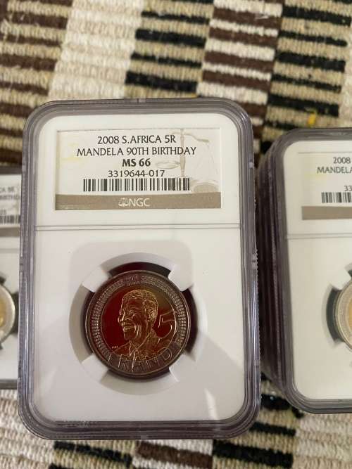NGC Graded Mandela Coins