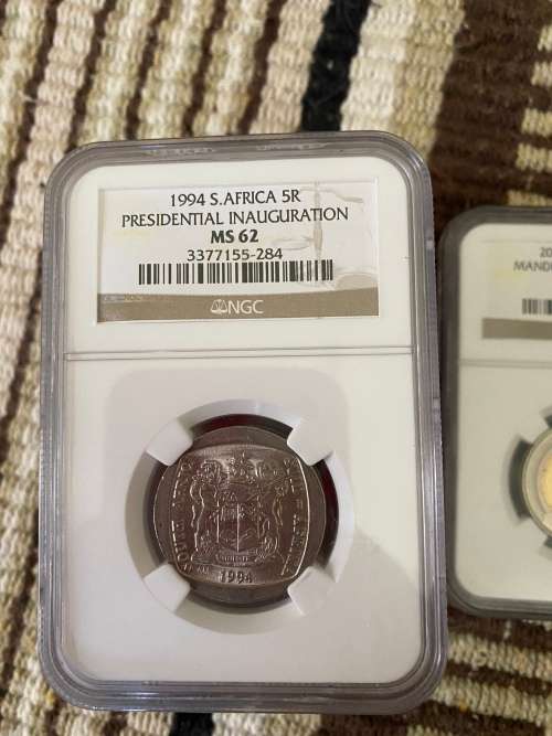 NGC Graded Mandela Coins