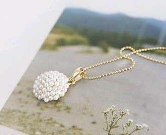 cute olivet pearl necklace