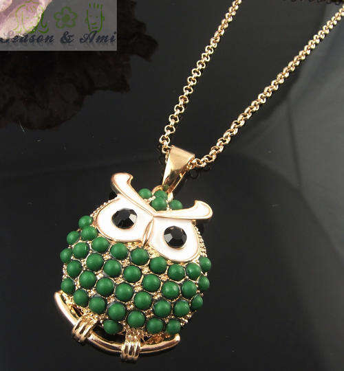 lovely owl nacklace