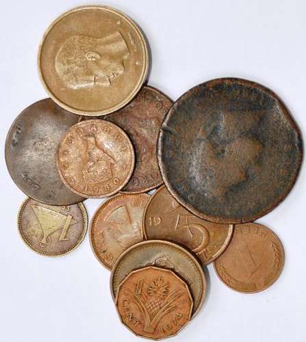 JOBLOT WORLD COINS!!! BID FOR THE LOT!!!