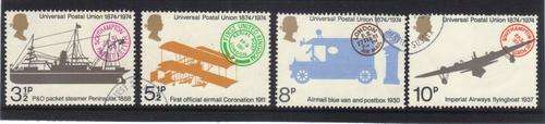 GB - 1974 - CENTENARY OF UNIVERSAL POSTAL UNION - postally used