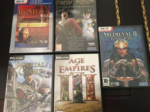 Five high quality PC Games incl Age of Empires  R1 & NO RESERVE!
