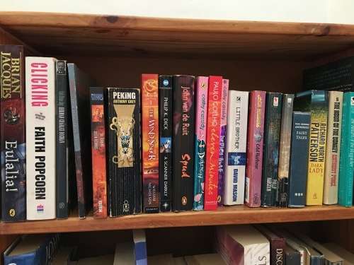 Solid Pine Bookcase full of books! Amazing value at R1 - NO RESERVE!