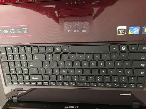 Samsung R580 i3 notebook with camera, CD/DVD drive