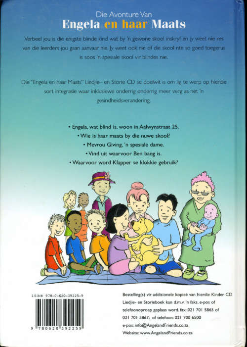 [B:1:S:CC]-Die Avonture van Engela en haar Maats. Kinder CD Liedjie- en Storieboek - Volume 1
