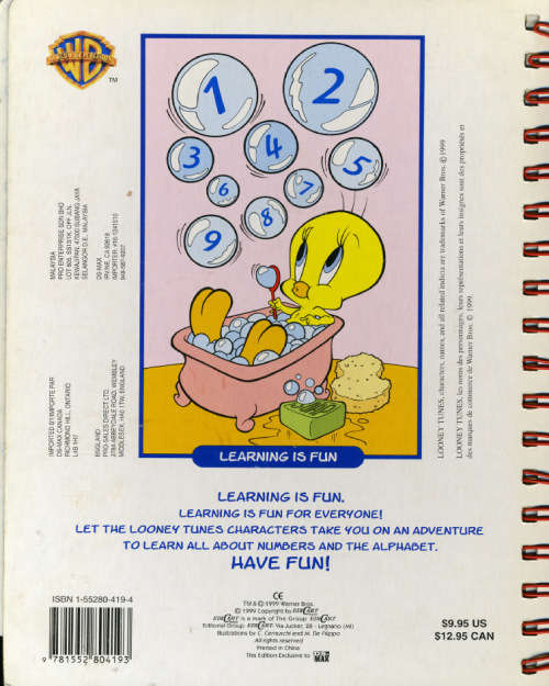 [B:2:S:CC:K]-Bugs Bunny and Numbers - Unknown