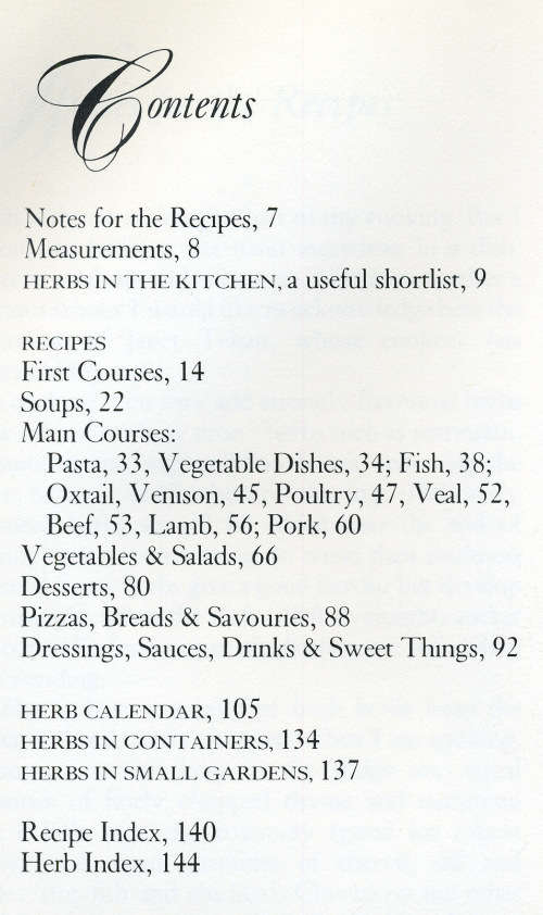 [B:2:S:CC]-Herbs for the Table. South African Recipes and Herbal Advice.