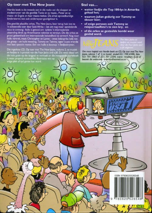 [B:1:S:CC]-Op toer met The New Jeans. CD Liedjie-en Storieboek Volume 2. - Roy Harding