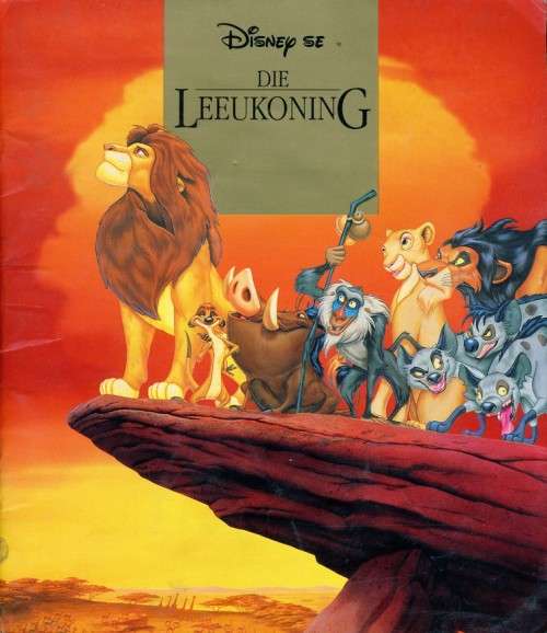 [B:1:S:CC]-Disney se Die Leeukoning - Ruth Vercuil