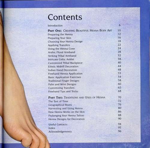 [B:2:S:CC]-The Henna Body Art Book - Aileen Marron