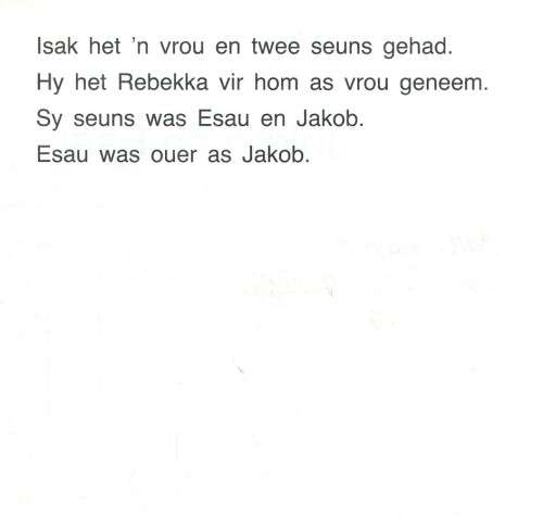 [B:1:S:CC]-Jakob en Esau - Unknown