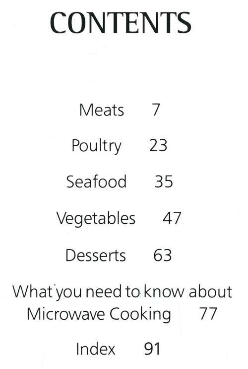 [B:2:S:CC]-SHARP Microwave Cookbook - Margaret Gore