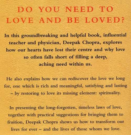 [B:2:S:CC]-The Path To Love - Deepak Chopra