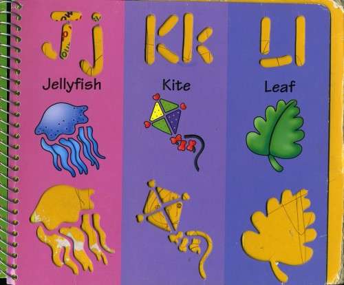 [B:2:S:CC]-ABC and 123 Stencil Book - Unknown