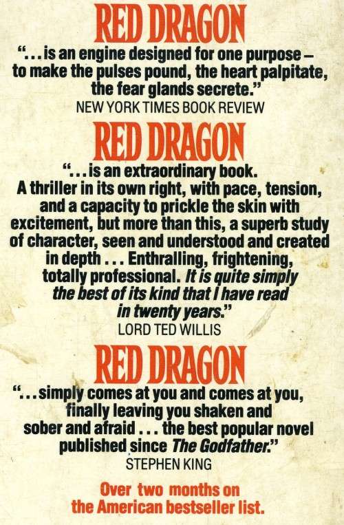[B:2:S:CC]-Red Dragon - Thomas Harris