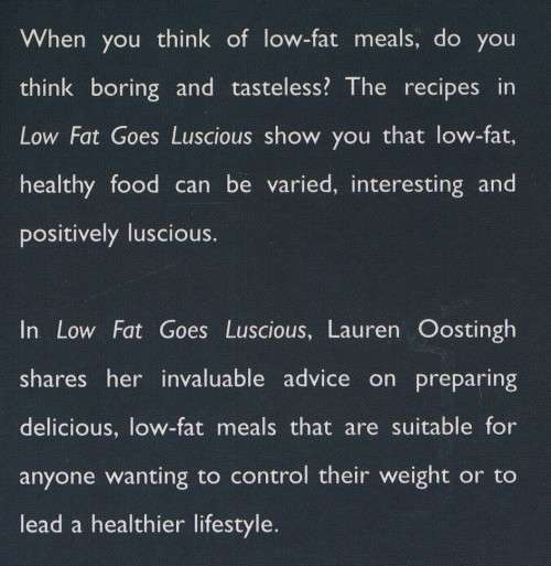 [B:2:S:CC]-low fat goes luscious - Lauren Oostingh
