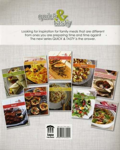 [B:2:S:CC]-Quick and Tasty. Tea time favourites. - Hendri Warricker and Riaan Bosch