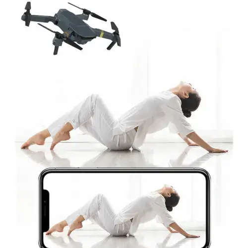 Foldable drone with HD camera remote control APP to control quadcopter