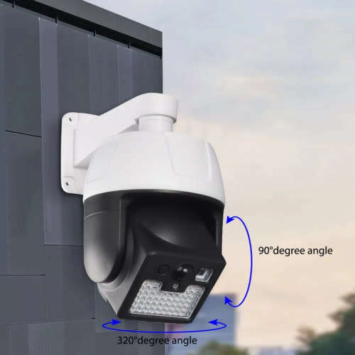 Solar Security Virtual Camera IP65 Wireless Outdoor Waterproof Light Motion Sensor Flood Light