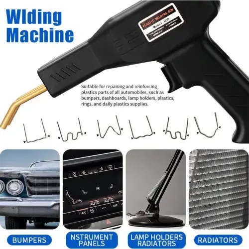 Heated Plastic Welding Kit Automotive Plastic Restoration