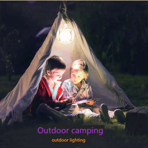 Solar Folding Football Bulbs Solar Pendant Lights With Hook For Home Garage Party Decoration