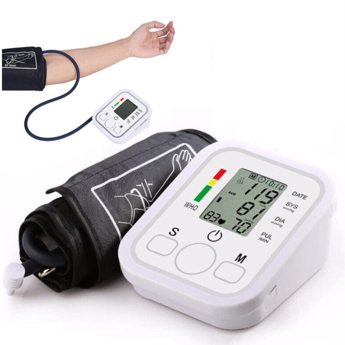 Smart Automatic Blood Pressure Monitor Upper Arm Digital Blood Pressure Machine Home Healthcare