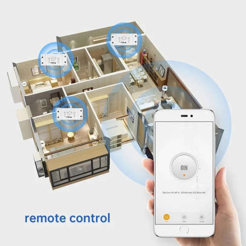 Smart home wireless automatic switch circuit breaker smart home control wireless wifi switch