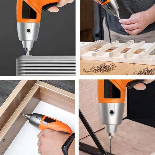 Electric Screwdriver Tool Set 45pcs Cordless Drill Power Tools 4.8V