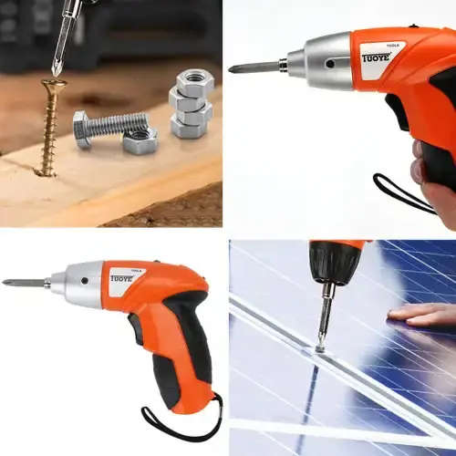 Electric Screwdriver Tool Set 45pcs Cordless Drill Power Tools 4.8V