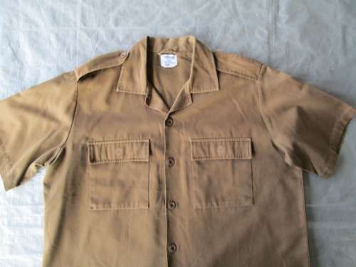 BROWNS - NUTRIA - SA ARMY BORDER WAR SHORT SLEEVE SHIRT