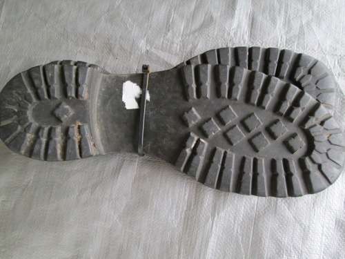 SA ARMY BORDER WAR LEATHER COMBAT BOOTS - SIZE 10