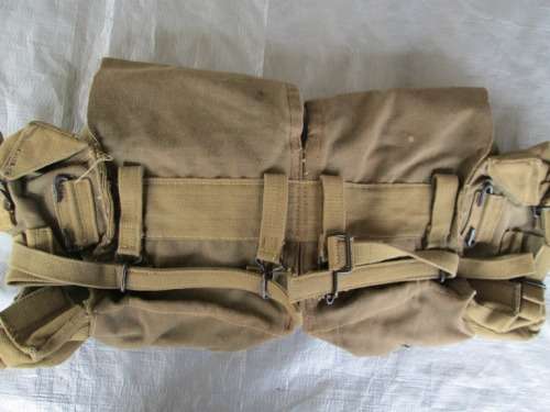 ARMY BORDER WAR-CANVAS KIDNEY WEBBING