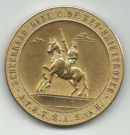 MEDALLION - GENL.C DE WET - GOUE SKIETTROFEE