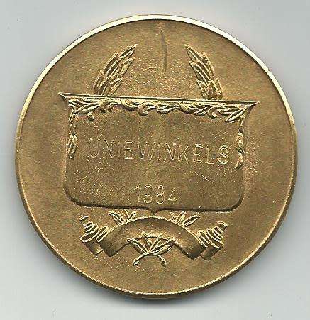 MEDALLION - GENL.C DE WET - GOUE SKIETTROFEE