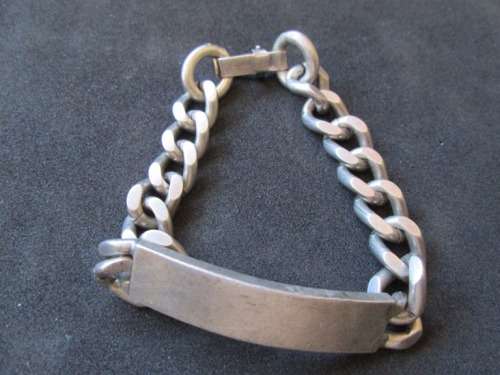 SILVER MENS BRACELET