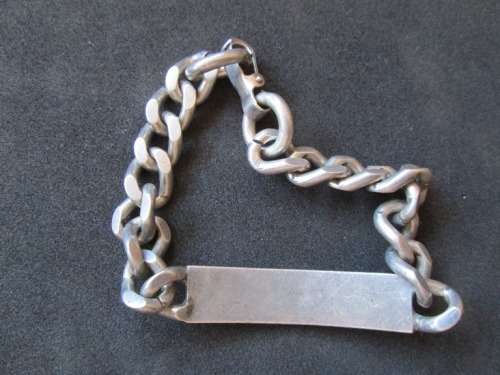 SILVER MENS BRACELET