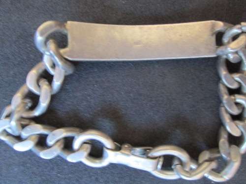 SILVER MENS BRACELET