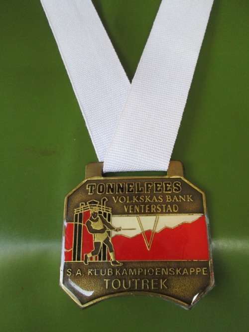 SPORTS MEDAL - SA KLUBKAMPIOENSKAPPE - TOUTREK - VENTERSTAD